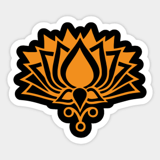 Yoga Lotus Sticker